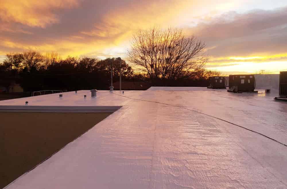 Flat Roof Installation image