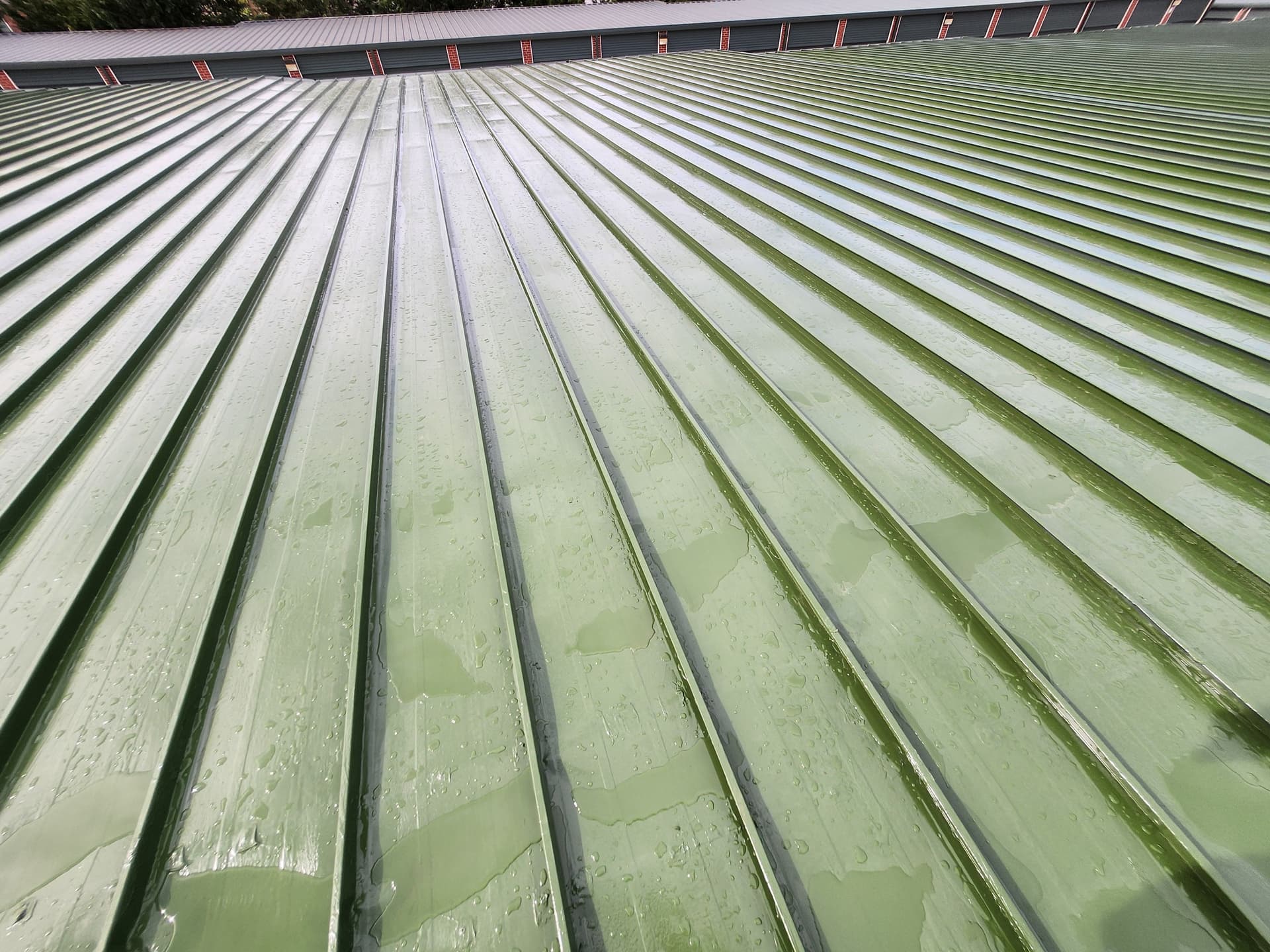 Gallery photos for 240-Square Metal Roof Restoration with Silicone Coating in Prosper: Image #3