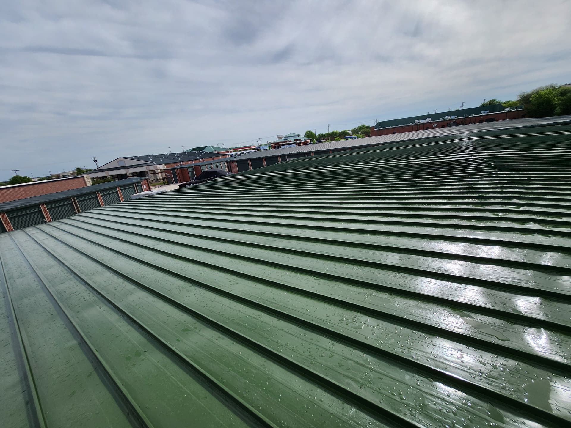 240-Square Metal Roof Restoration with Silicone Coating in Prosper image